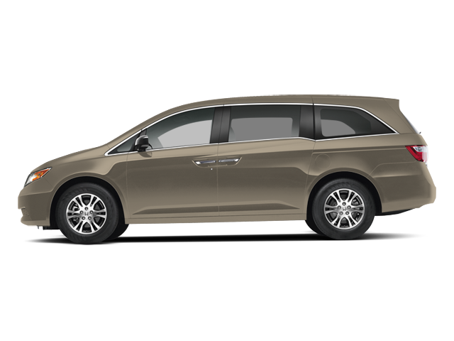 2013 Honda Odyssey EX in Mocha Metallic — front three-quarter view