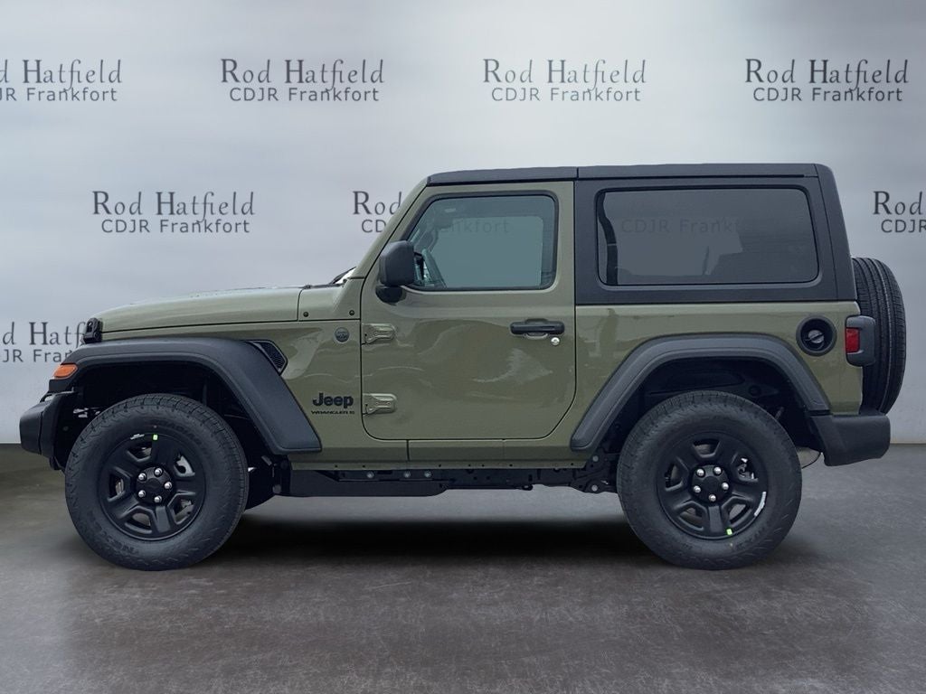 2026 Jeep Wrangler — side profile view