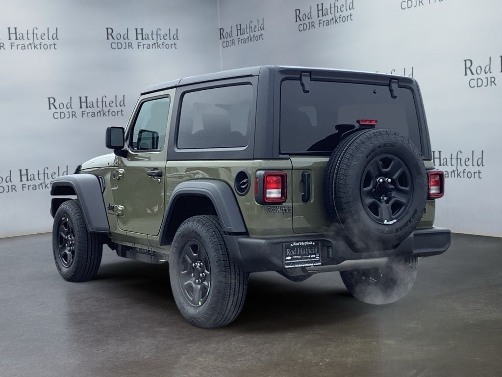 2026 Jeep Wrangler — rear three-quarter view