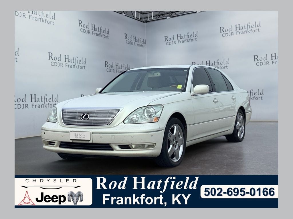 2006 Lexus LS 430 430 in Moonlight Pearl — front three-quarter view